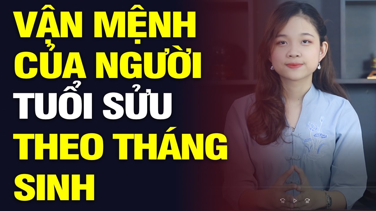 vận mệnh người tuổi sửu